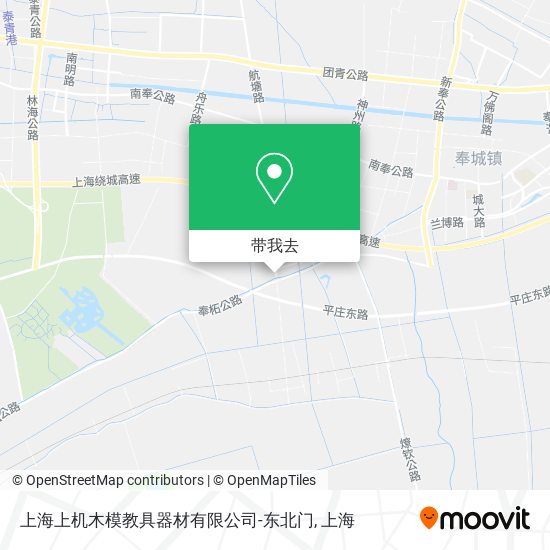 上海上机木模教具器材有限公司-东北门地图