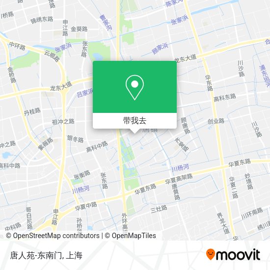 唐人苑-东南门地图