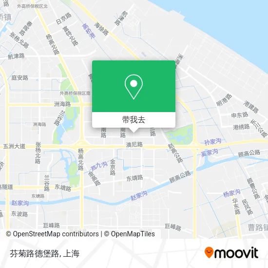 芬菊路德堡路地图
