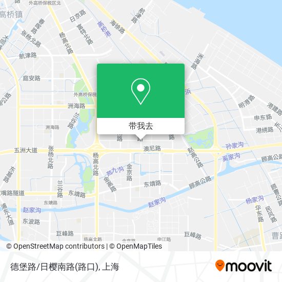 德堡路/日樱南路(路口)地图