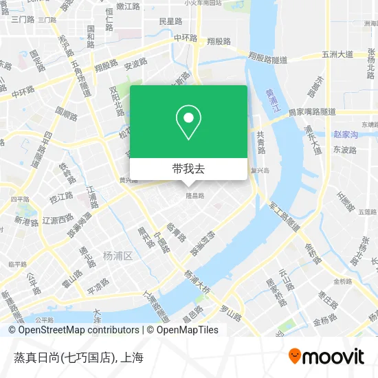 蒸真日尚(七巧国店)地图
