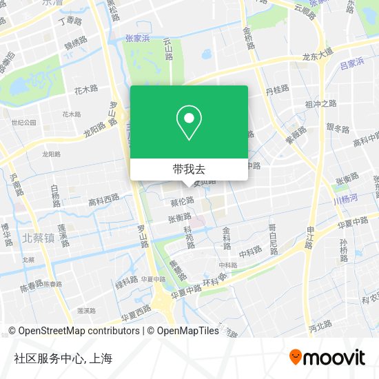社区服务中心地图