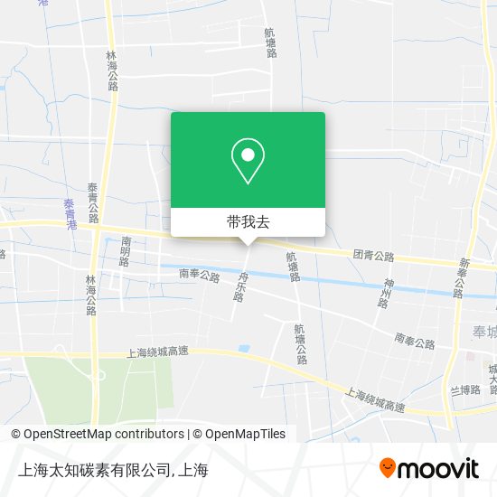 上海太知碳素有限公司地图
