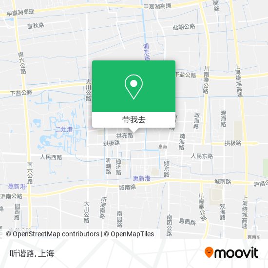 听谐路地图