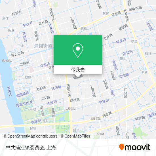 中共浦江镇委员会地图