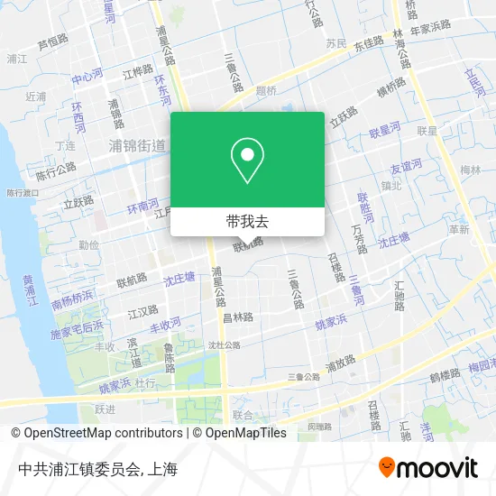 中共浦江镇委员会地图