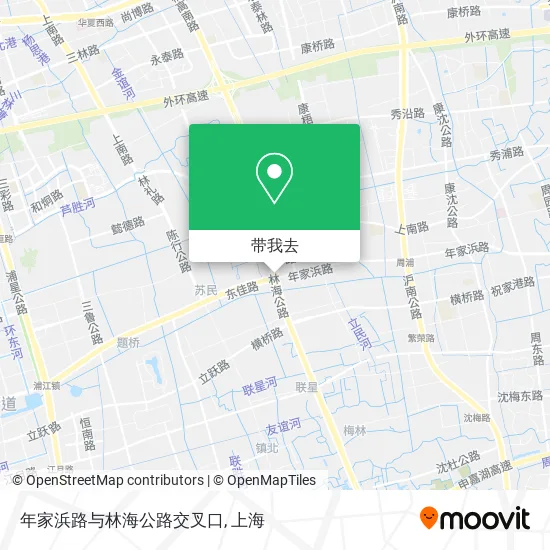 年家浜路与林海公路交叉口地图