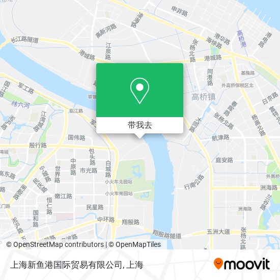 上海新鱼港国际贸易有限公司地图