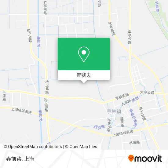 春前路地图
