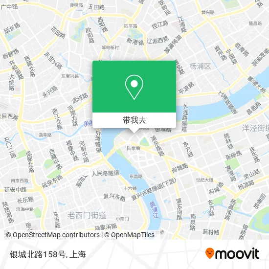 银城北路158号地图