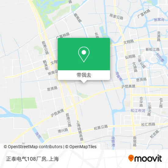 正泰电气108厂房地图