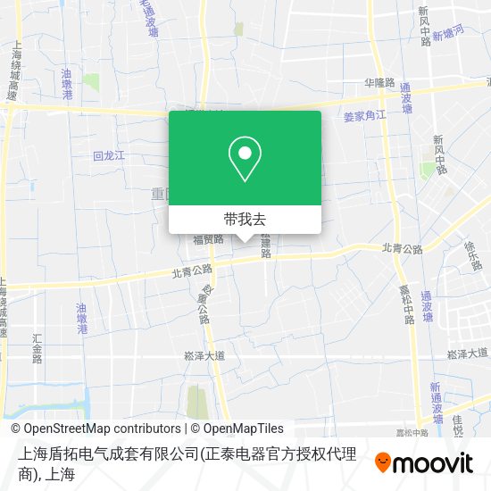 上海盾拓电气成套有限公司(正泰电器官方授权代理商)地图