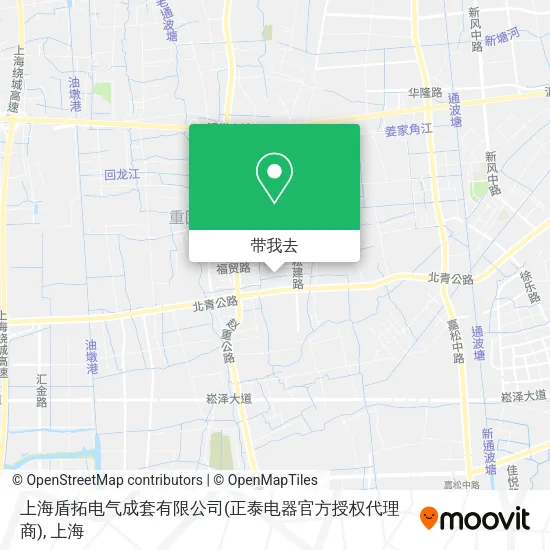 上海盾拓电气成套有限公司(正泰电器官方授权代理商)地图