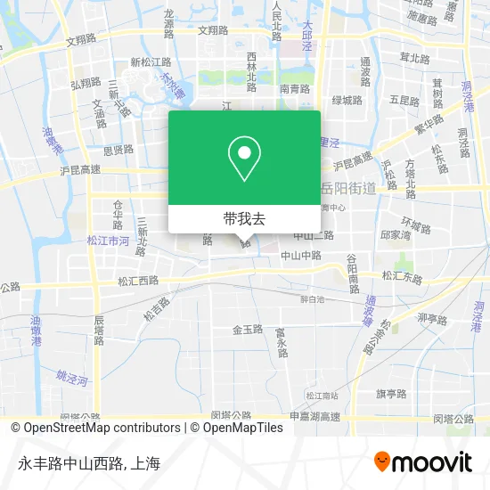 永丰路中山西路地图