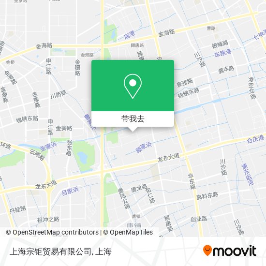 上海宗钜贸易有限公司地图