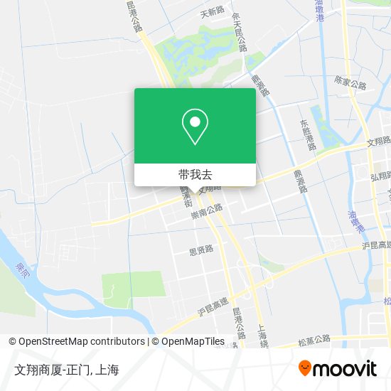 文翔商厦-正门地图
