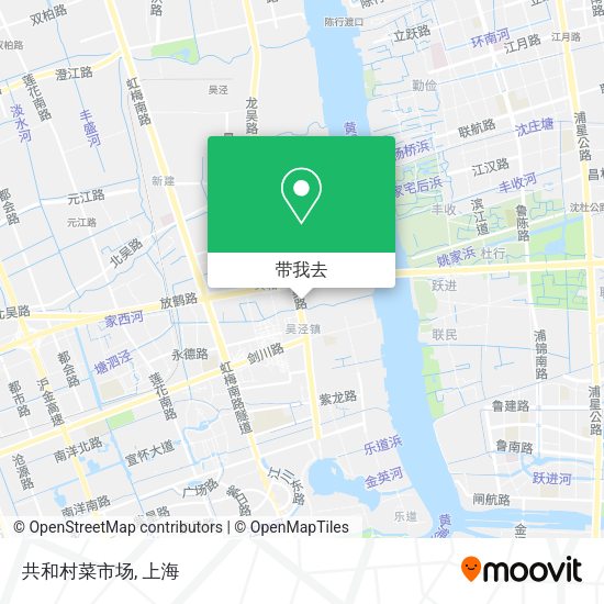 共和村菜市场地图