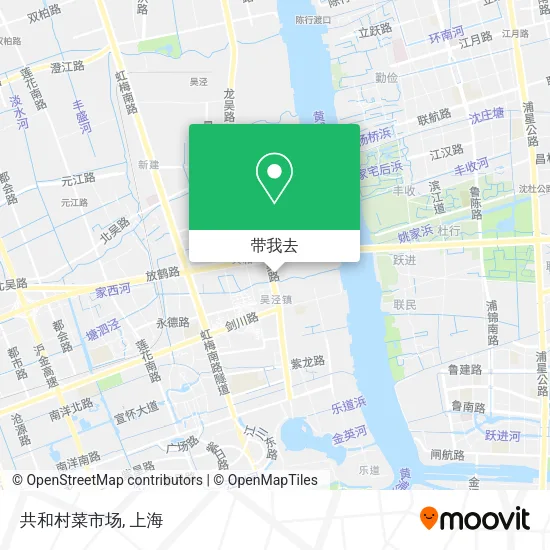 共和村菜市场地图