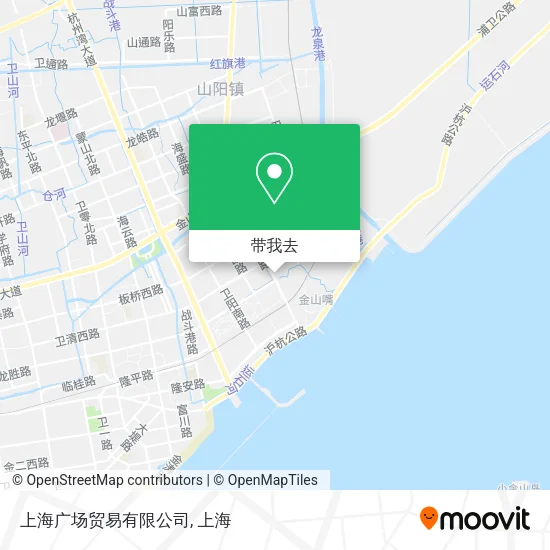 上海广场贸易有限公司地图