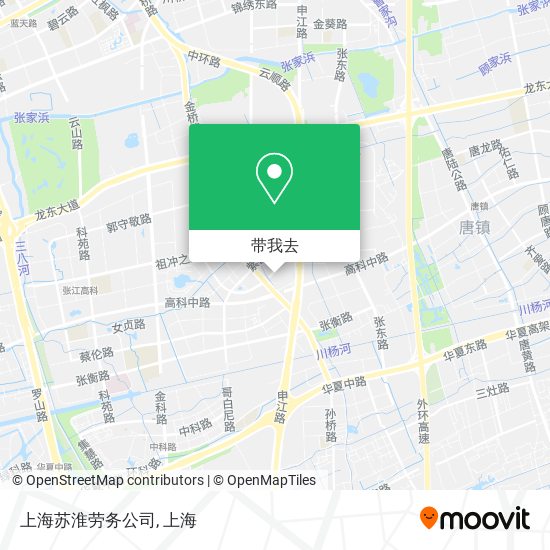 上海苏淮劳务公司地图