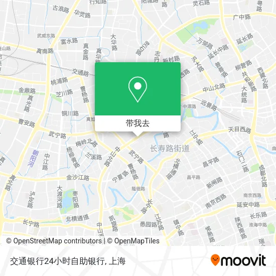 交通银行24小时自助银行地图