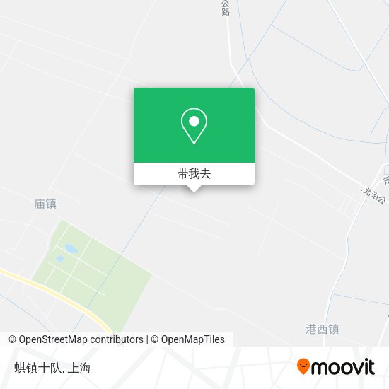 蜞镇十队地图