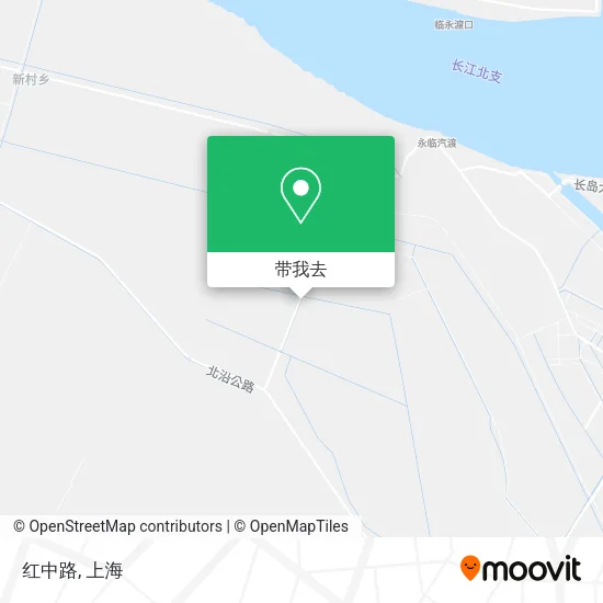 红中路地图