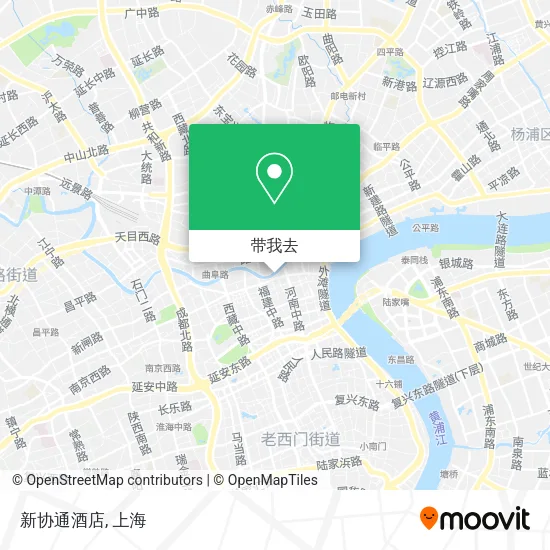 新协通酒店地图