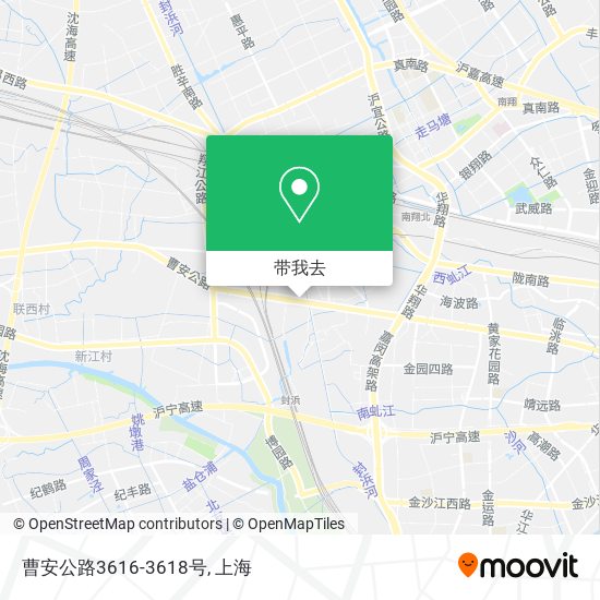 曹安公路3616-3618号地图