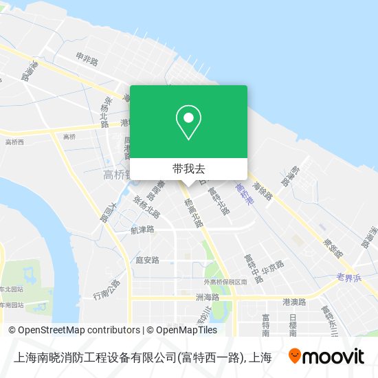 上海南晓消防工程设备有限公司(富特西一路)地图