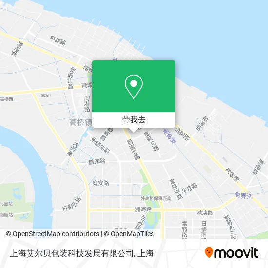 上海艾尔贝包装科技发展有限公司地图