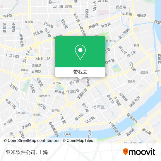 亚米软件公司地图