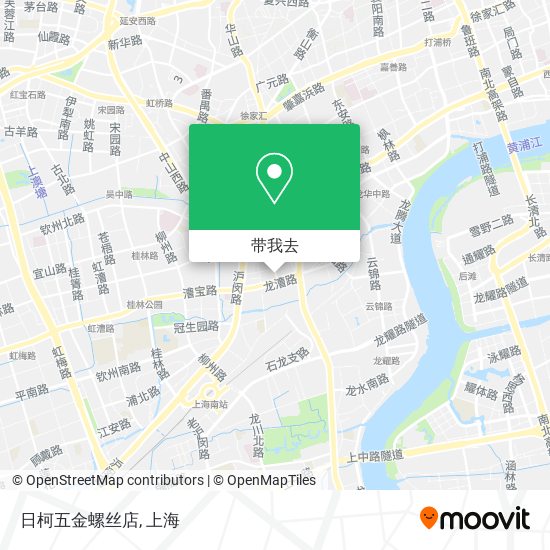 日柯五金螺丝店地图