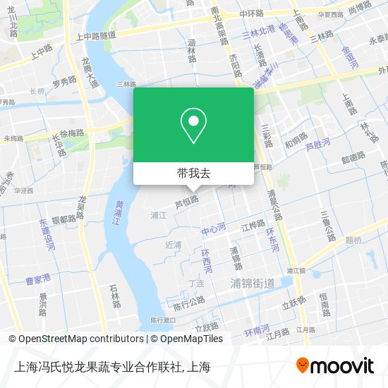 上海冯氏悦龙果蔬专业合作联社地图