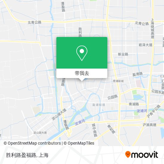 胜利路盈福路地图