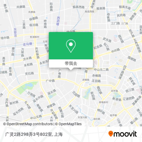 广灵2路298弄3号802室地图