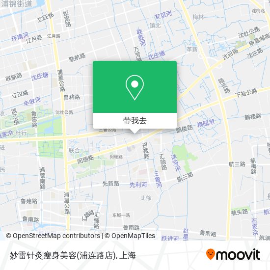 妙雷针灸瘦身美容(浦连路店)地图