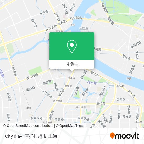 City dia社区折扣超市地图