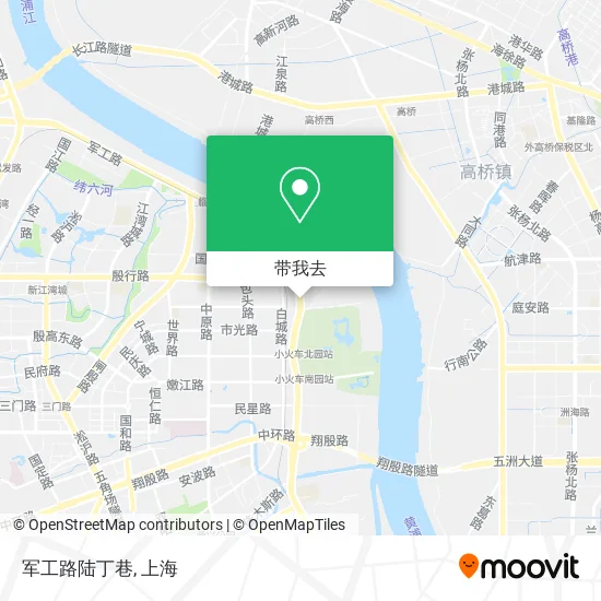军工路陆丁巷地图