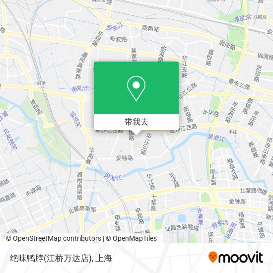 绝味鸭脖(江桥万达店)地图