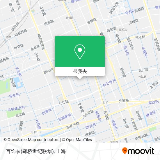 百饰衣(颛桥世纪联华)地图