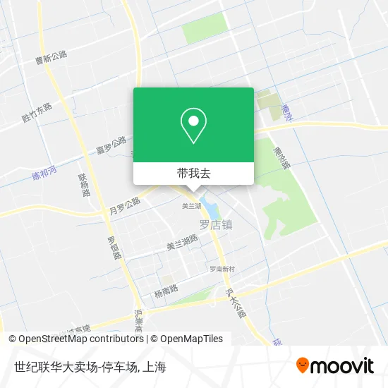 世纪联华大卖场-停车场地图
