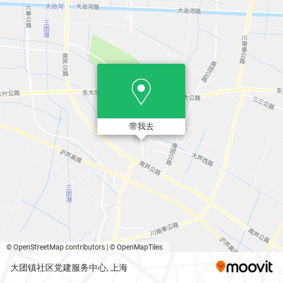 大团镇社区党建服务中心地图