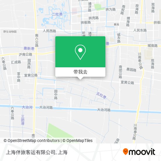上海伴旅客运有限公司地图