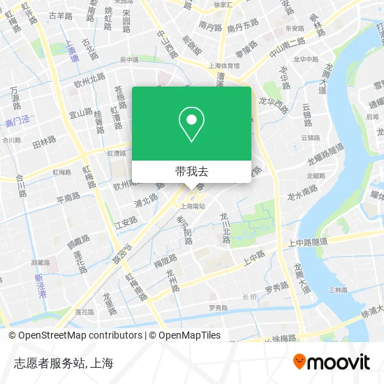 志愿者服务站地图