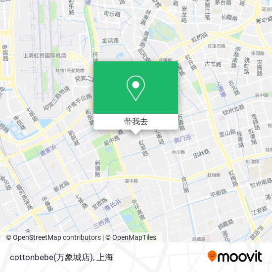 cottonbebe(万象城店)地图