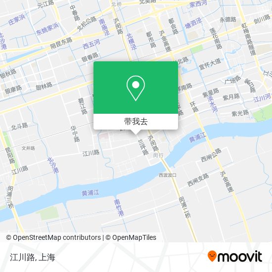 江川路地图