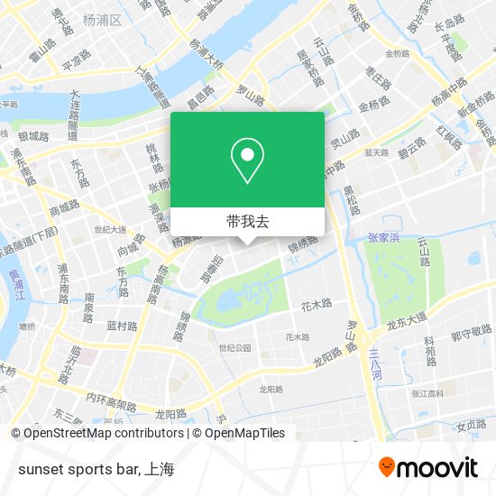 sunset sports bar地图