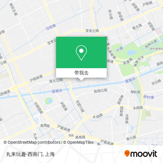 丸来玩趣-西南门地图