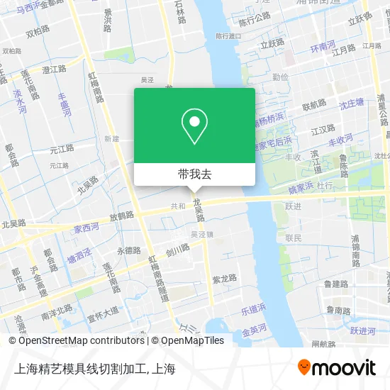 上海精艺模具线切割加工地图